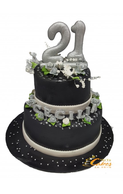 21st BIRTHDAY CAKE