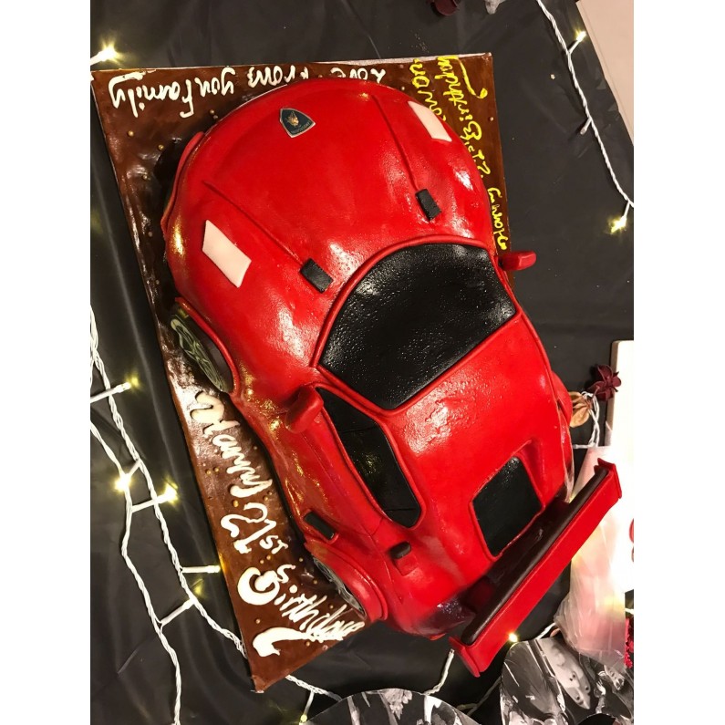 3D Car Cake Design
