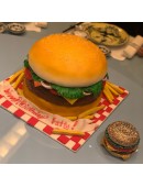 3D Burger King Cake