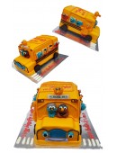 3D Elmo Bus Cake Design