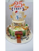 Corporate Soup Restaurant Cake Design