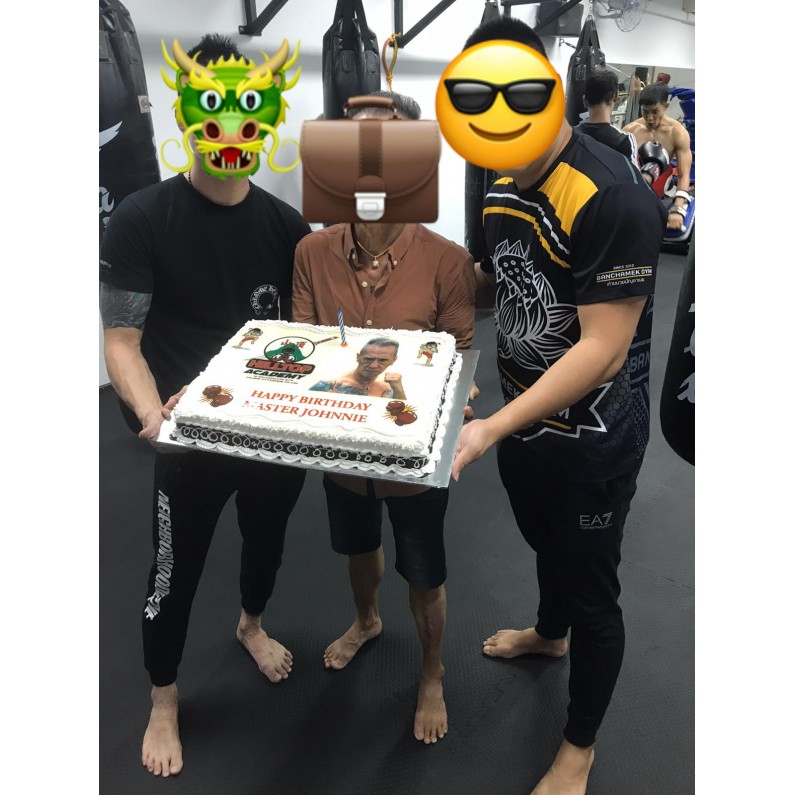 Corporate Photo Cake Design