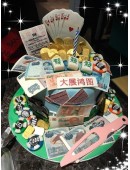 Gamble Pulling Money Cake