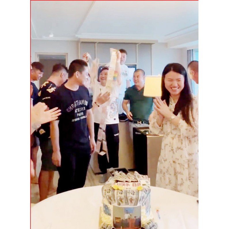 Pulling Money Cake