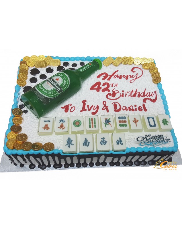 BEER BOTTLE CAKE