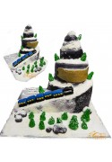 CHILDREN 2 TIERS CAKE