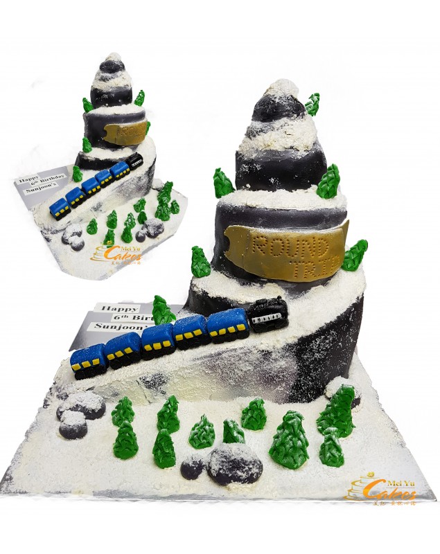 CHILDREN 2 TIERS CAKE