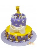 CHILDREN 2 TIERS CAKE