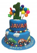 CHILDREN 2 TIERS CAKE