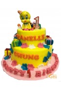 CHILDREN 2 TIERS CAKE