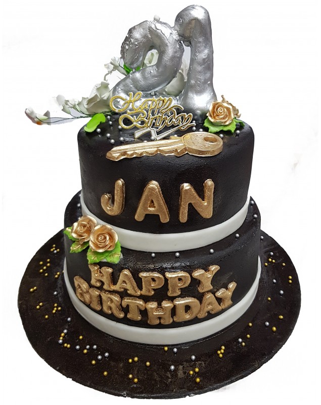 21st BIRTHDAY CAKE
