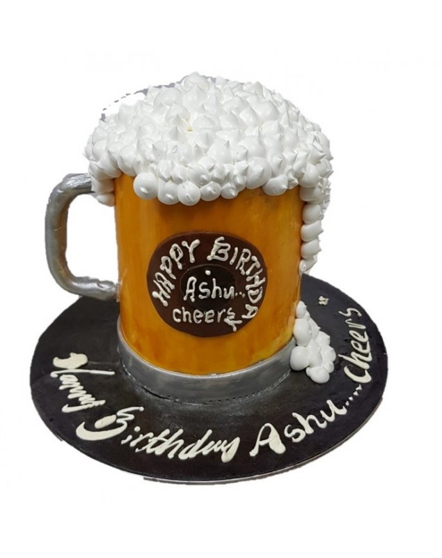 BEER BOTTLE CAKE