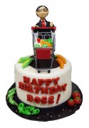 CHILDREN 2 TIERS CAKE