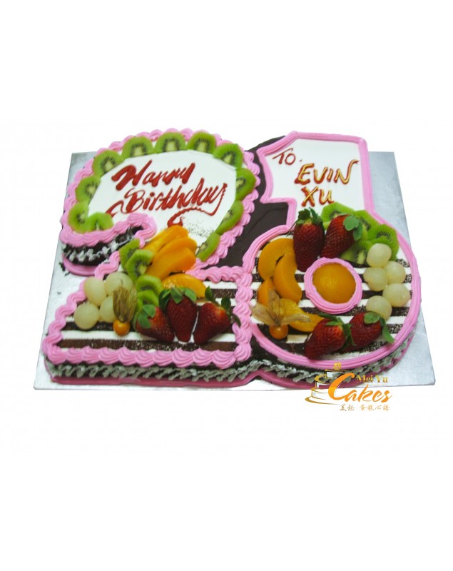 21st BIRTHDAY CAKE