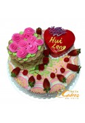 TIER 2 LEYER CAKE