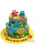 CHILDREN 2 TIERS CAKE