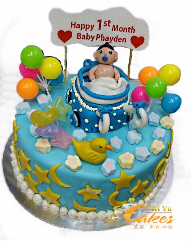 1st MONTH CAKE