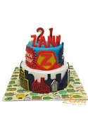 TIER 2 LEYER CAKE