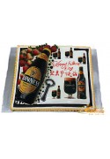 BEER BOTTLE CAKE