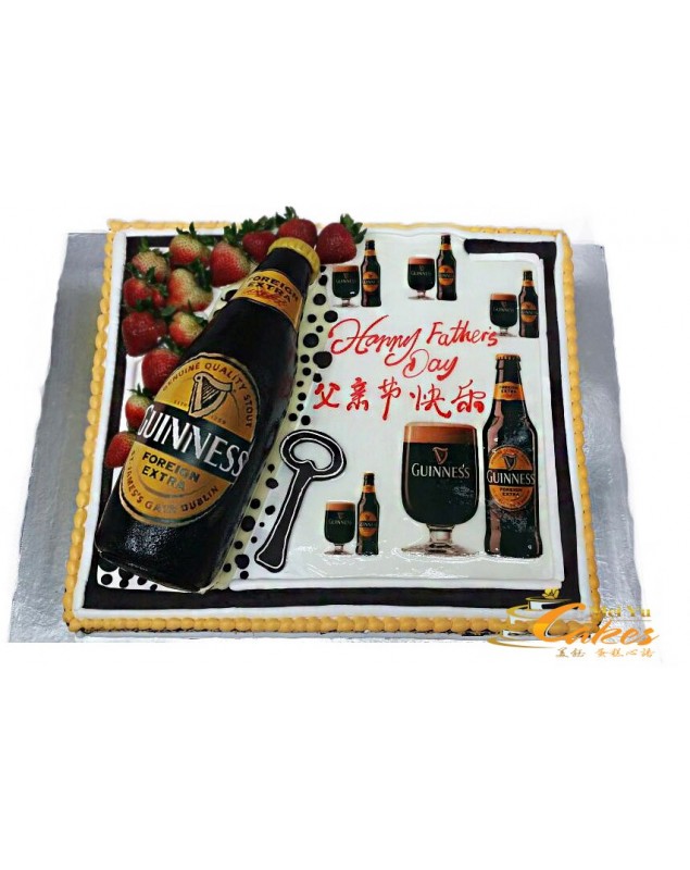 BEER BOTTLE CAKE
