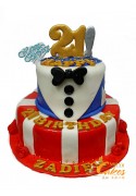 TIER 2 LEYER CAKE
