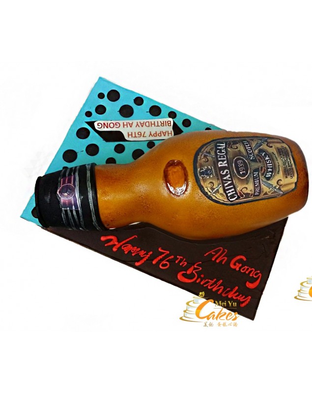 BEER BOTTLE CAKE