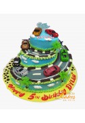 CHILDREN 2 TIERS CAKE