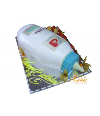 3D3-322 Milk Bottle