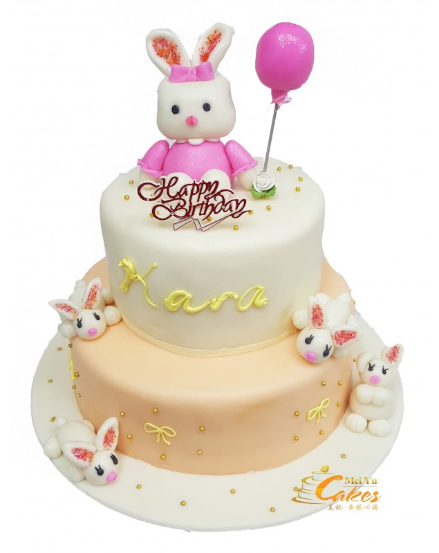 CHILDREN 2 TIERS CAKE
