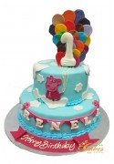CHILDREN 2 TIERS CAKE