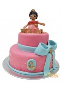 CHILDREN 2 TIERS CAKE