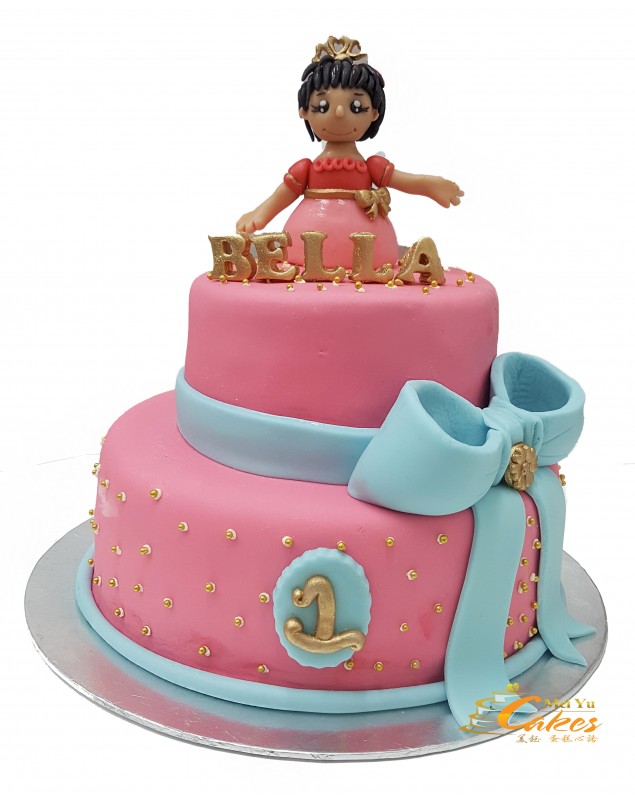 CHILDREN 2 TIERS CAKE